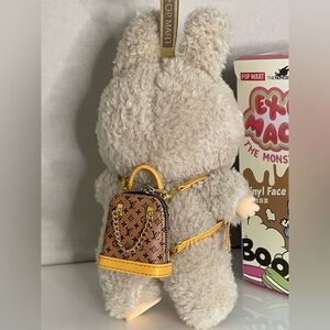 Handmade Labubu LV Backpack Accessory Novelty Purse Handbag DOLL NOT INCLUDED